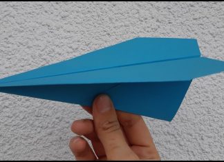 Cum se face un avion de hartie