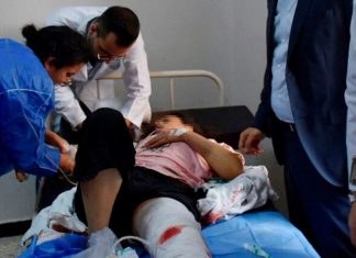 Atacul cu drona asupra colegiului militar din Siria a ucis cel putin 89 de persoane si a ranit alte cateva sute